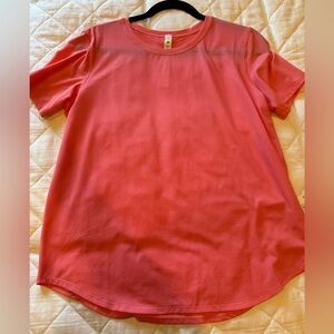 High Neck Run and Train Tee